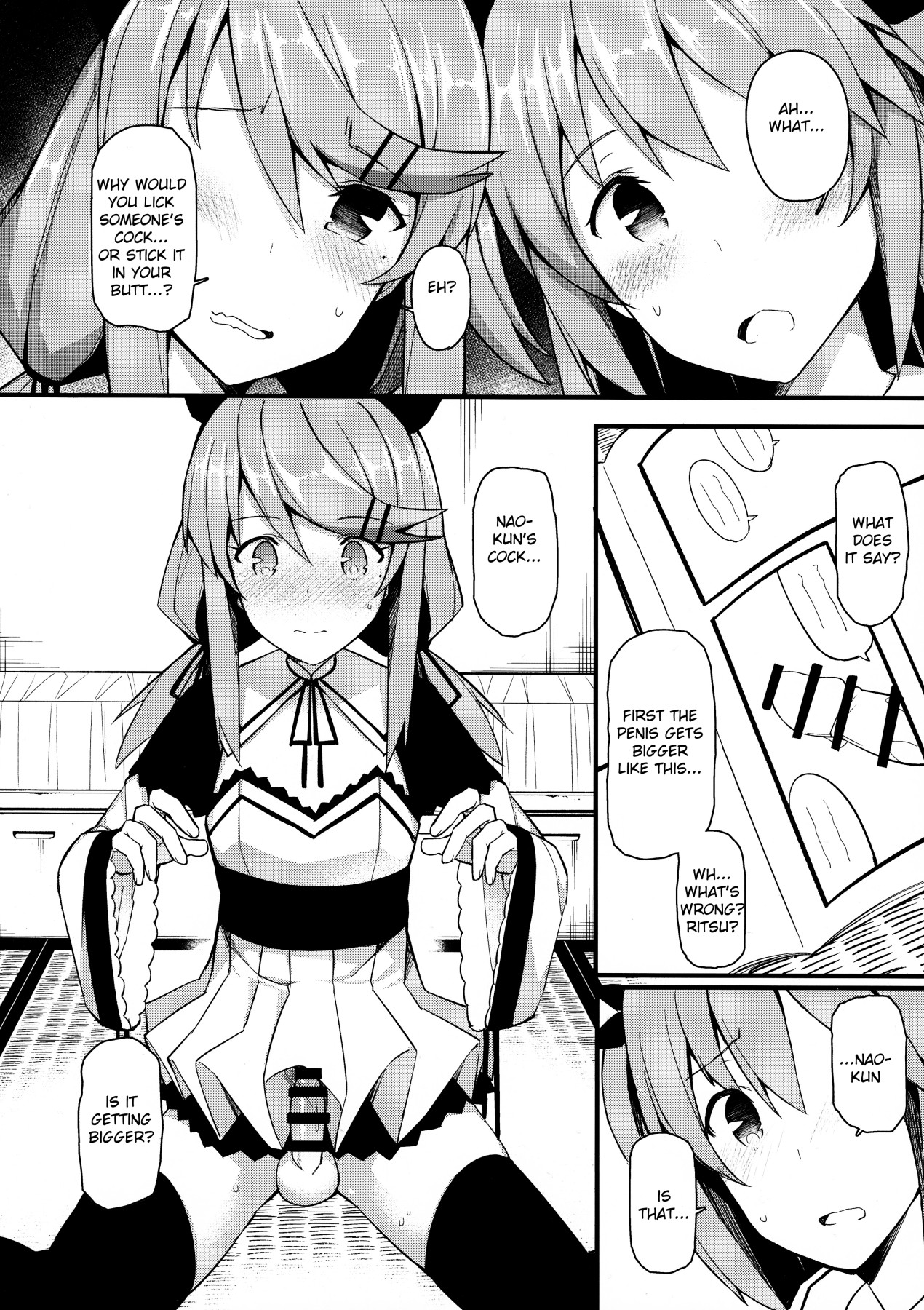 Hentai Manga Comic-If I Let Out a Sound We'll Get Caught!-Read-7